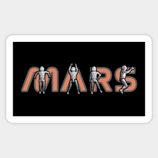 M-A-R-S Sticker